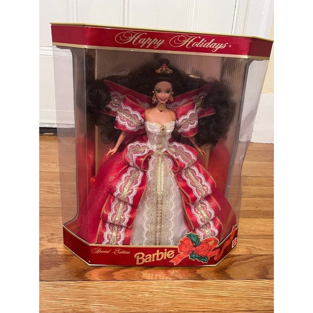 1997 Happy Holidays Special Edition Barbie, 10th Anniversary Collector's Edition